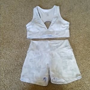 Small White Camo BuffBunny Set